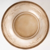 Boîte « L’Origan » verre blanc patiné sépia de René LALIQUE pour Coty | Biron Boîte "L'Origan" verre blanc patiné sépia de René LALIQUE pour Coty