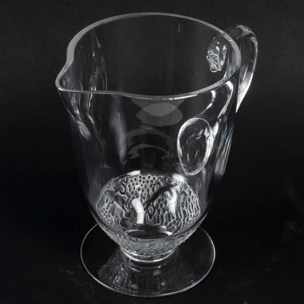 René Lalique, Service De Verres Modèle Riquewihr, Pour 10 Personnes | Biron René Lalique, Service De Verres Modèle Riquewihr, Pour 10 Personnes