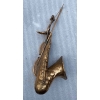1970/80 Saxophone Et Violon En Bronze , Sculpture Signée LOHE | Biron ||||||||||