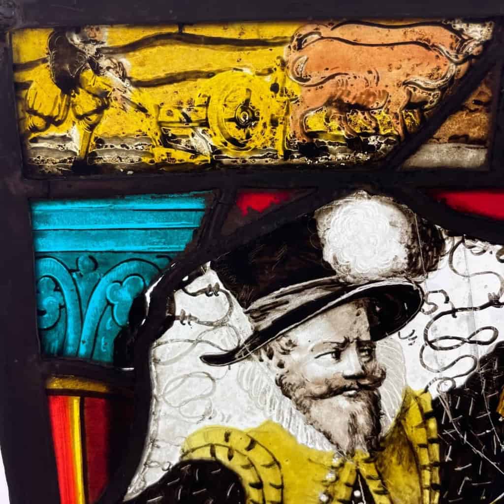 Vitrail au ciboire | Biron Vitrail au ciboire