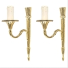 1950 Paire d’appliques néo-classiques en bronze Maison Lucien Gau | Biron |||||
