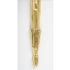 1950 Paire d’appliques néo-classiques en bronze Maison Lucien Gau | Biron 1950 Paire d'appliques néo-classiques en bronze Maison Lucien Gau