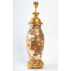 Paire de lampes en porcelaine Satsuma. XIXème siècle. | Biron Paire de lampes en porcelaine Satsuma. XIXème siècle.