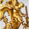 Lustre en bronze doré, XIXème siècle | Biron Lustre en bronze doré, XIXème siècle