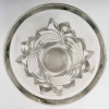 Vase « Surcouf » cristal blanc patiné bleu gris de Marc LALIQUE | Biron Vase "Surcouf" cristal blanc patiné bleu gris de Marc LALIQUE