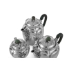 Service café et thé Art Nouveau argent massif et néphrite de Jean E. PUIFORCAT | Biron Service café et thé Art Nouveau argent massif et néphrite de Jean E. PUIFORCAT