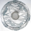 Vase « Néfliers » verre blanc patiné bleu de René LALIQUE | Biron Vase "Néfliers" verre blanc patiné bleu de René LALIQUE
