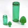 Flacons « Sans Adieu » verre vert émeraude de René LALIQUE pour Worth | Biron Flacons "Sans Adieu" verre vert émeraude de René LALIQUE pour Worth