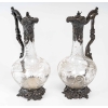 Paire de carafes en argent, XIXème siècle | Biron |||||||||||||