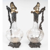 Paire de carafes en argent, XIXème siècle | Biron Paire de carafes en argent, XIXème siècle
