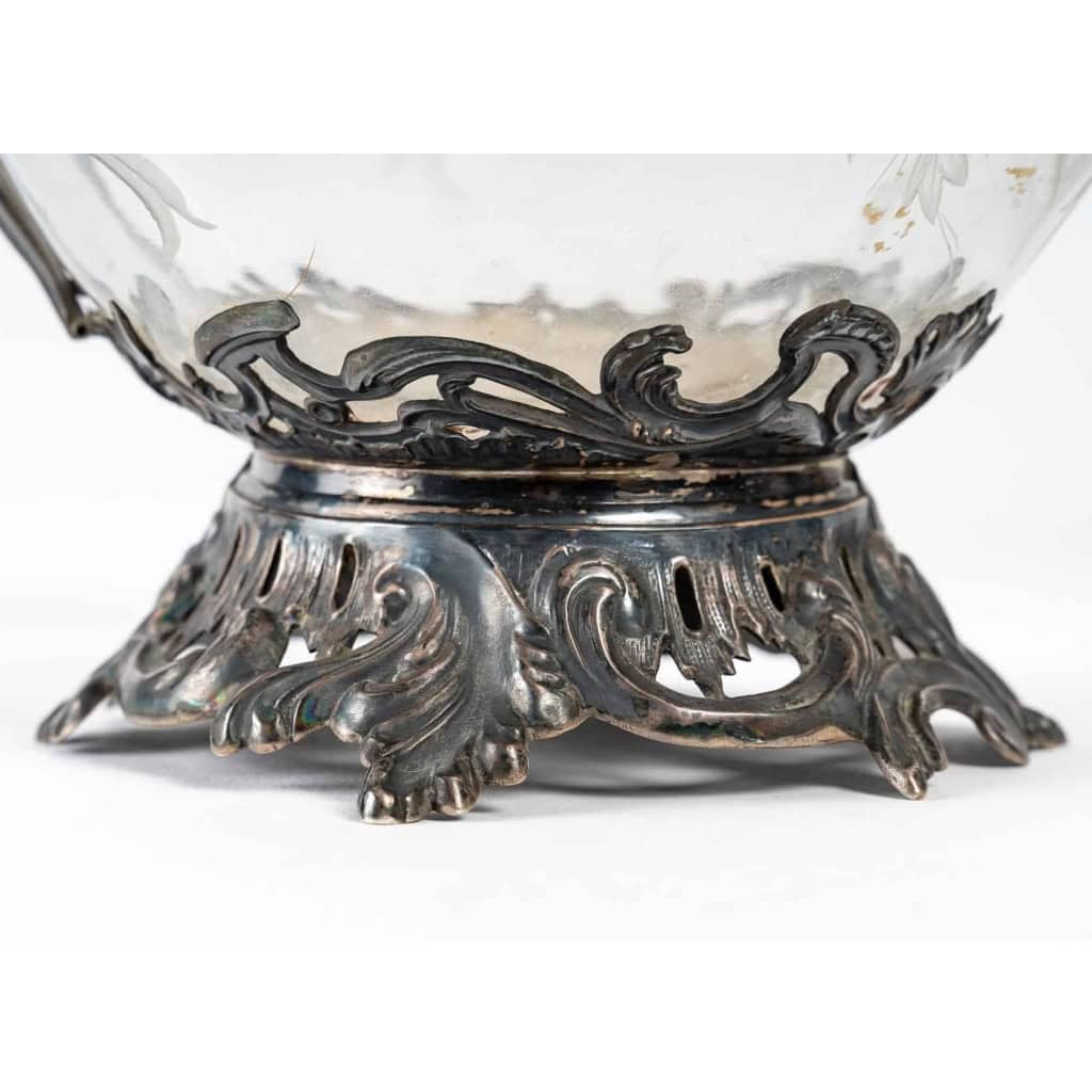 Paire de carafes en argent, XIXème siècle | Biron Paire de carafes en argent, XIXème siècle