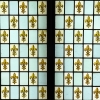 Vitrail vitraux aux fleurs de lys | Biron Vitrail vitraux aux fleurs de lys