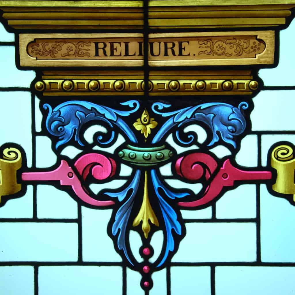 Vitrail La Reliure | Biron Vitrail La Reliure