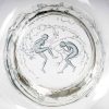 Carafe « Deux Danseuses » verre blanc patiné bleu de René LALIQUE | Biron Carafe "Deux Danseuses" verre blanc patiné bleu de René LALIQUE