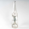 Carafe « Deux Danseuses » verre blanc patiné bleu de René LALIQUE | Biron Carafe "Deux Danseuses" verre blanc patiné bleu de René LALIQUE