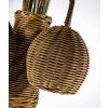 Lampadaire Palmier en osier, XXème siècle | Biron Lampadaire Palmier en osier, XXème siècle