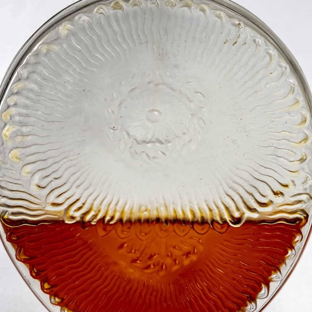 Flacon « Pavots d’Argent » verre blanc de René LALIQUE pour Roger & Gallet | Biron Flacon "Pavots d'Argent" verre blanc de René LALIQUE pour Roger & Gallet