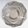 Vase « Nanking » verre blanc patiné gris de René LALIQUE | Biron Vase "Nanking" verre blanc patiné gris de René LALIQUE