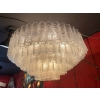 1970′ Lustre Doria 5 Niveaux 142 Cristaux En Verre Soufflé Design Venini Murano | Biron 1970′ Lustre Doria 5 Niveaux 142 Cristaux En Verre Soufflé Design Venini Murano