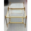 1950/70′ Paire de Bouts de Canapé Maison Jansen 48 X 61 X H 48 cm 29