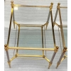 1950/70′ Paire de Bouts de Canapé Maison Jansen 48 X 61 X H 48 cm 18