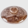 Encrier « Mûres » verre blanc patiné brun de René LALIQUE | Biron ||||||