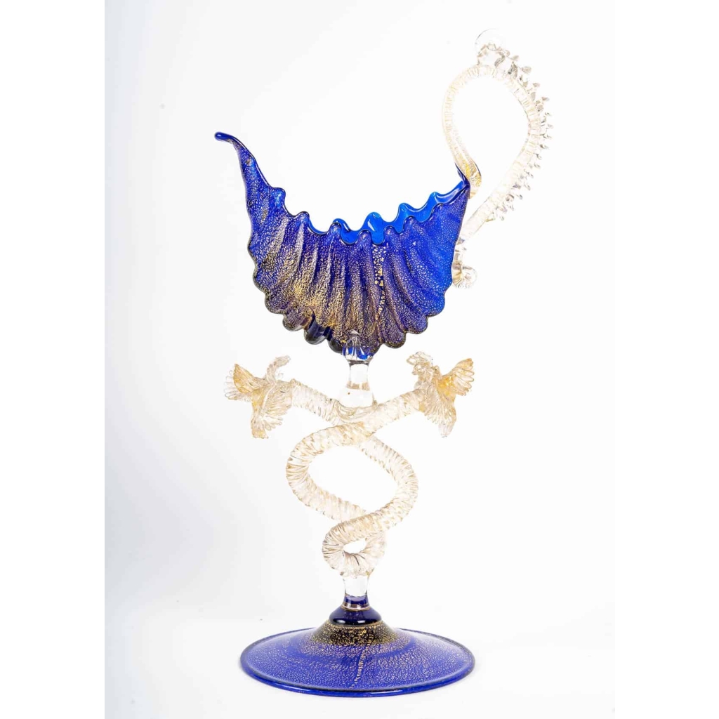 Coupe Nautile Salviati, circa 1900 | Biron Coupe Nautile Salviati, circa 1900