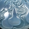 Vase « Courges » verre opalescent double couche patiné bleu de René LALIQUE | Biron Vase "Courges" verre opalescent double couche patiné bleu de René LALIQUE