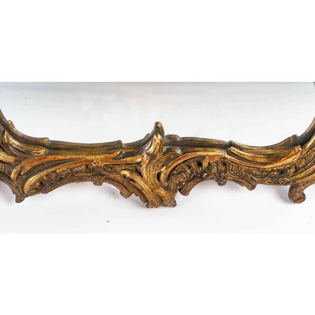 Petit miroir de Style Louis XV | Biron Petit miroir de Style Louis XV