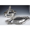 ORFEVRES Risler & Carré – Important centre de table en argent massif XIXe siècle | Biron Risler & Carré - Important centre de table en argent massif XIXe siècle
