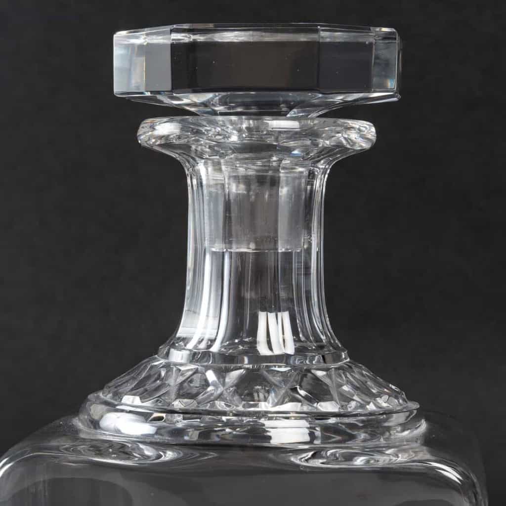 Cristallerie Baccarat. Paire De Carafes à Whisky Art Déco | Biron Cristallerie Baccarat. Paire De Carafes à Whisky Art Déco