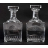 Cristallerie Baccarat. Paire De Carafes à Whisky Art Déco | Biron Cristallerie Baccarat. Paire De Carafes à Whisky Art Déco