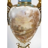 Importante paire de vases multicolores, XIXème siècle | Biron Importante paire de vases multicolores, XIXème siècle