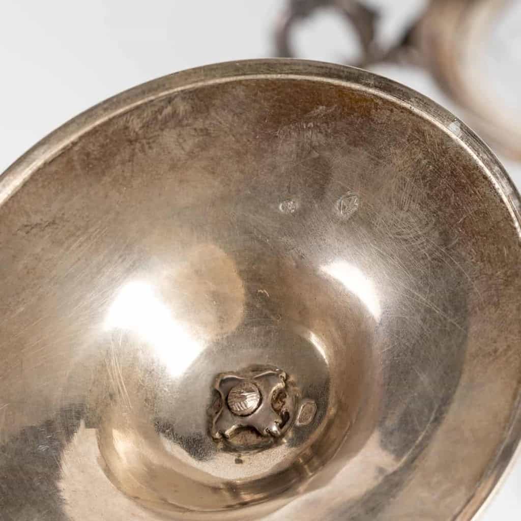 Confiturier en argent, XXème siècle | Biron Confiturier en argent, XXème siècle