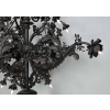 Grand lustre en fer forgé de la fin du 19ème ou début du 20ème siècle | Biron Grand lustre en fer forgé de la fin du 19ème ou début du 20ème siècle