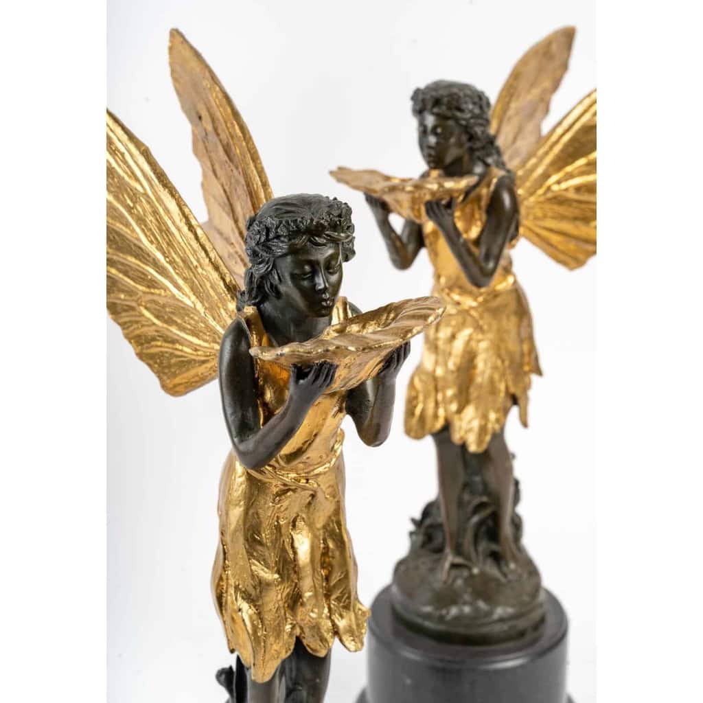 Paire de bronzes, début XXème siècle | Biron Paire de bronzes, début XXème siècle