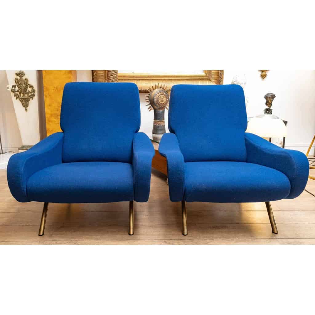 Paire de fauteuils, XXème siècle | Biron Paire de fauteuils, XXème siècle