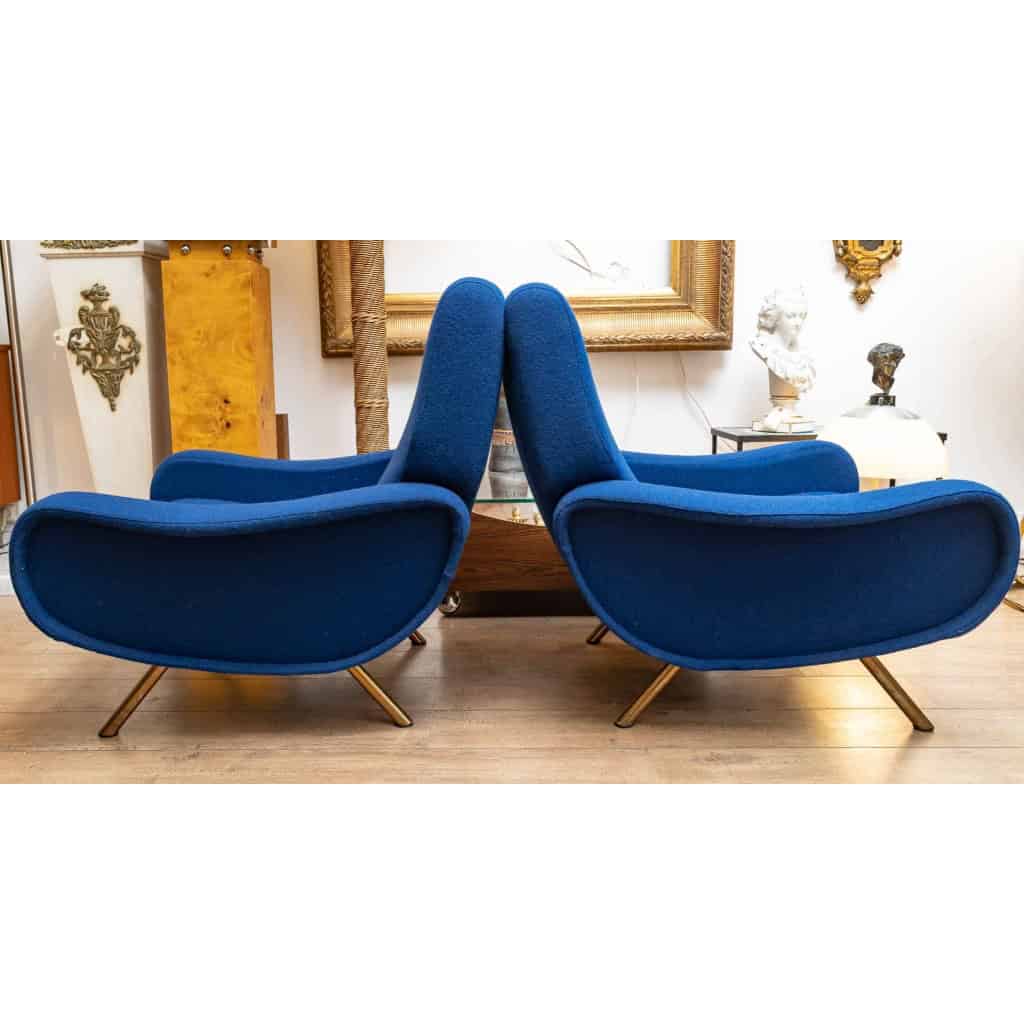 Paire de fauteuils, XXème siècle | Biron Paire de fauteuils, XXème siècle
