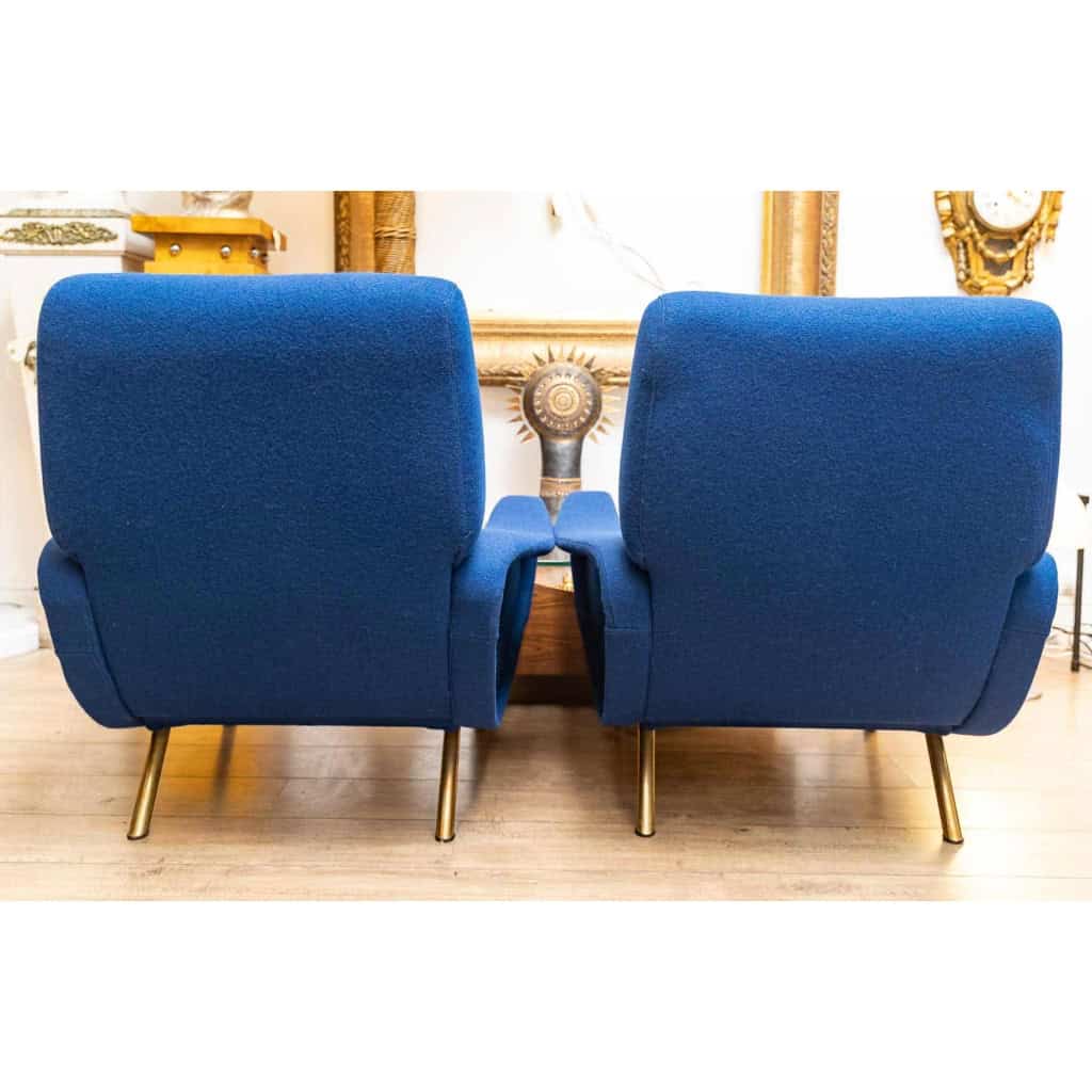 Paire de fauteuils, XXème siècle | Biron Paire de fauteuils, XXème siècle