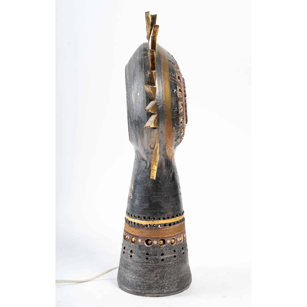 Lampe Le pelletier, XXème siècle | Biron Lampe Le pelletier, XXème siècle