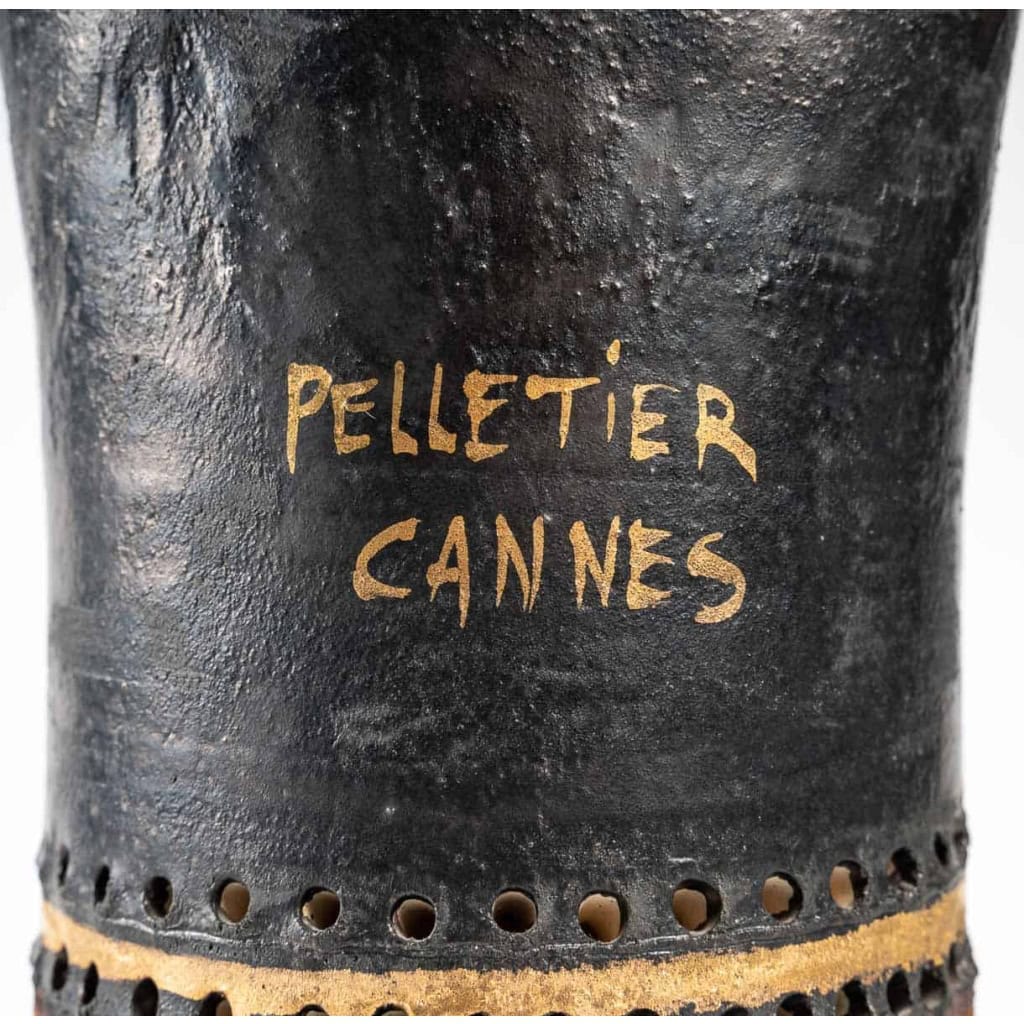 Lampe Le pelletier, XXème siècle | Biron Lampe Le pelletier, XXème siècle