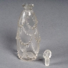 Flacon « Palerme » verre blanc de René Lalique | Biron Flacon "Palerme" verre blanc de René Lalique