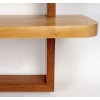 1950 Paire de Tables de Chevet suspendues dans l’esprit cubiste Maison Honoré | Biron 1950 Paire de Tables de Chevet suspendues dans l'esprit cubiste Maison Honoré