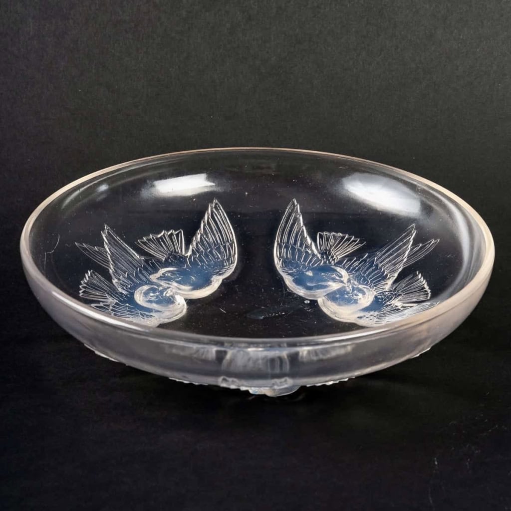 Coupe « Nonnettes » verre opalescent de René LALIQUE | Biron ||||||