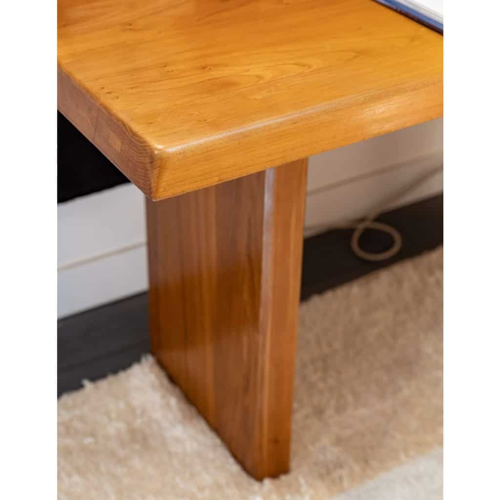 Pierre Chapo, Table en orme modèle T14A, années 1960 | Biron Pierre Chapo, Table en orme modèle T14A, années 1960