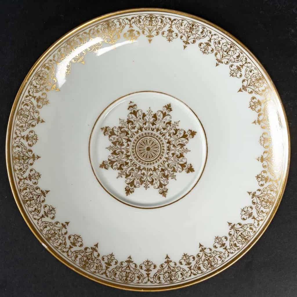 Paire de bols de Sèvres, 1869 / 1870 par Tristan Etienne Joseph | Biron Paire de bols de Sèvres, 1869 / 1870 par Tristan Etienne Joseph