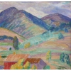 DETROY Léon Paysage de Provence, le Mas dans la montagne Huile sur toile signée Certificat d’authenticité | Biron DETROY Léon Paysage de Provence, le Mas dans la montagne Huile sur toile signée