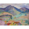 DETROY Léon Paysage de Provence, le Mas dans la montagne Huile sur toile signée Certificat d’authenticité | Biron DETROY Léon Paysage de Provence, le Mas dans la montagne Huile sur toile signée