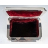 Coffret de bijoux en émail et bronze argenté XIXème siècle | Biron Coffret de bijoux en émail et bronze argenté XIXème siècle