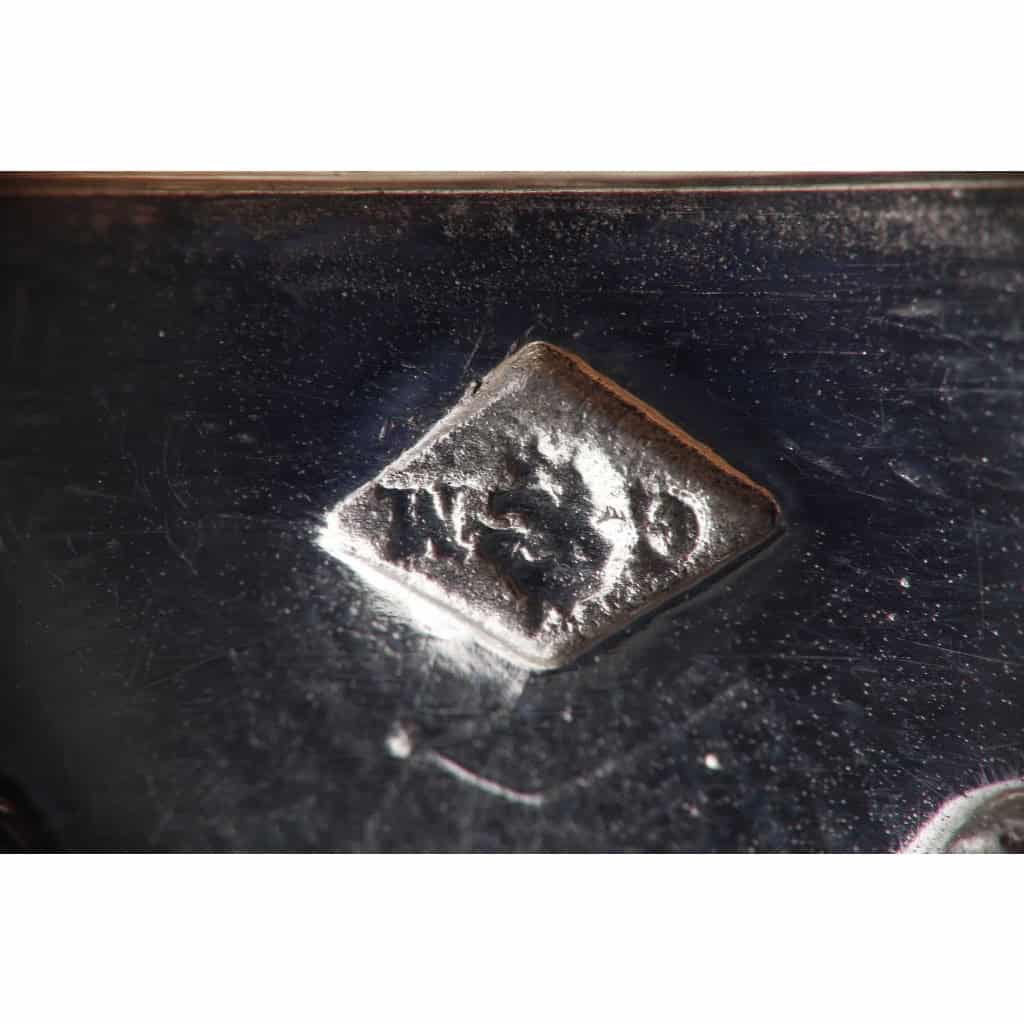 ORFEVRE MERITE – Paire de candélabres zoomorphe en argent massif XIXe siècle | Biron Merite - Paire de candélabres zoomorphe en argent massif XIXe siècle